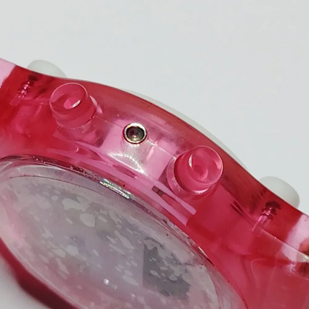 Vintage Minnie Mouse Digital Watch - Pink Bow Design, 8